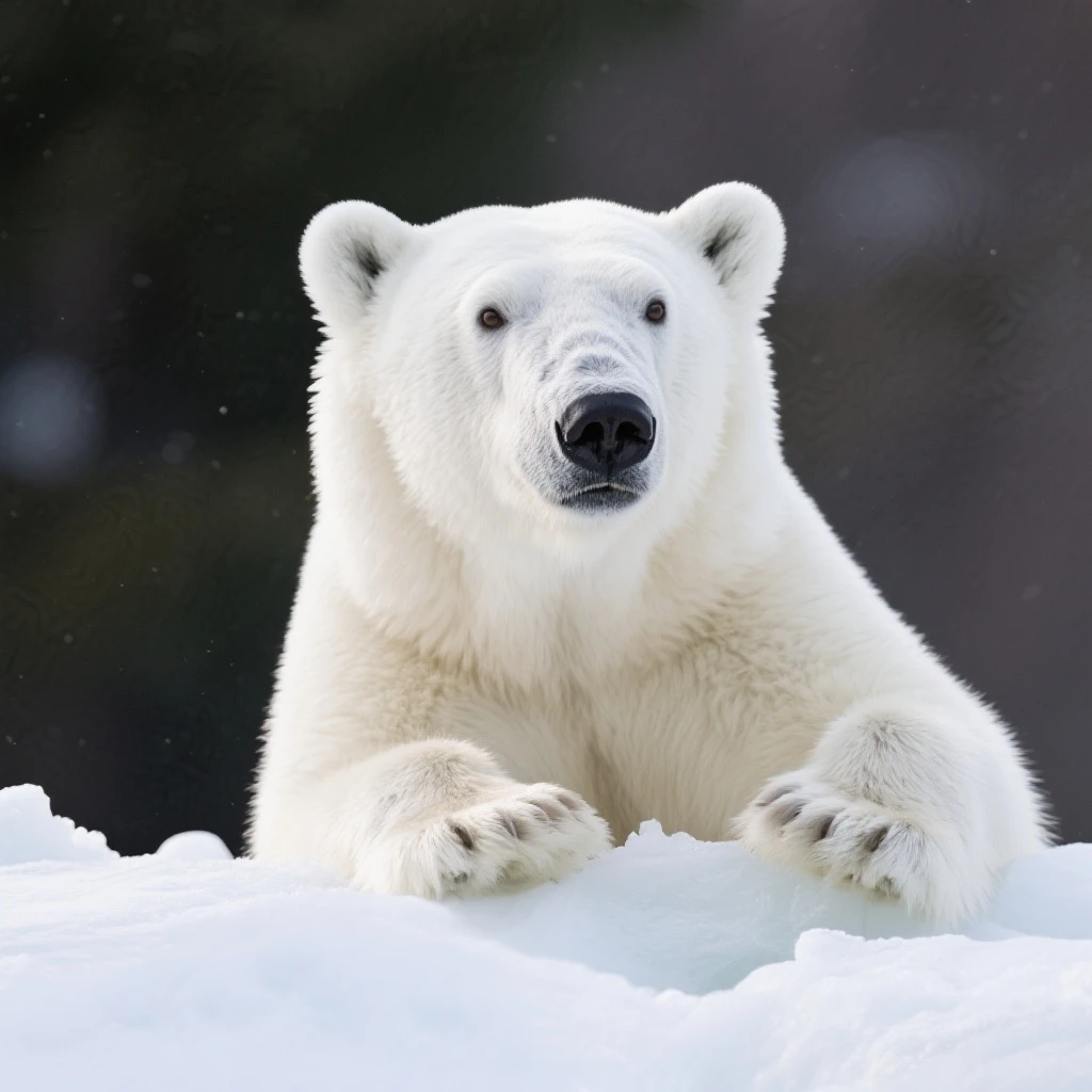 Polar bear emoji