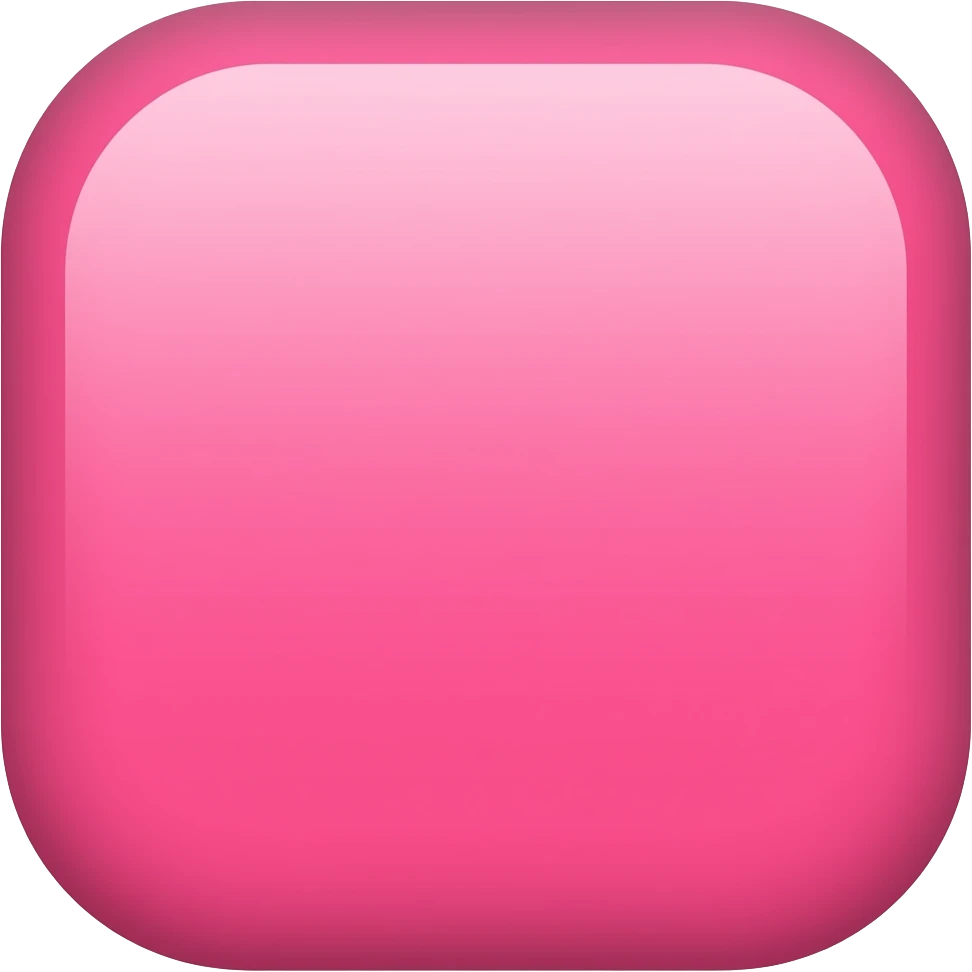 Pink square emoji
