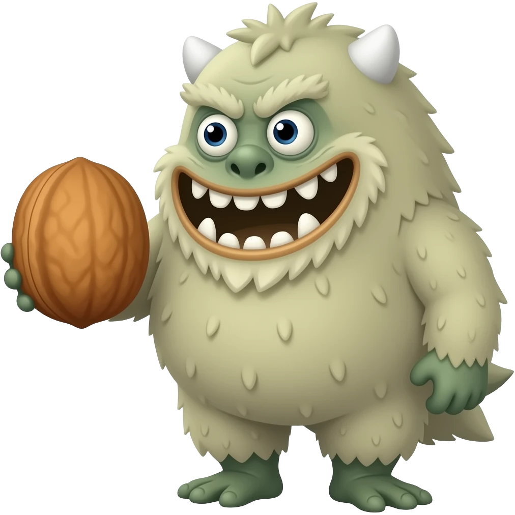 Monster nut emoji