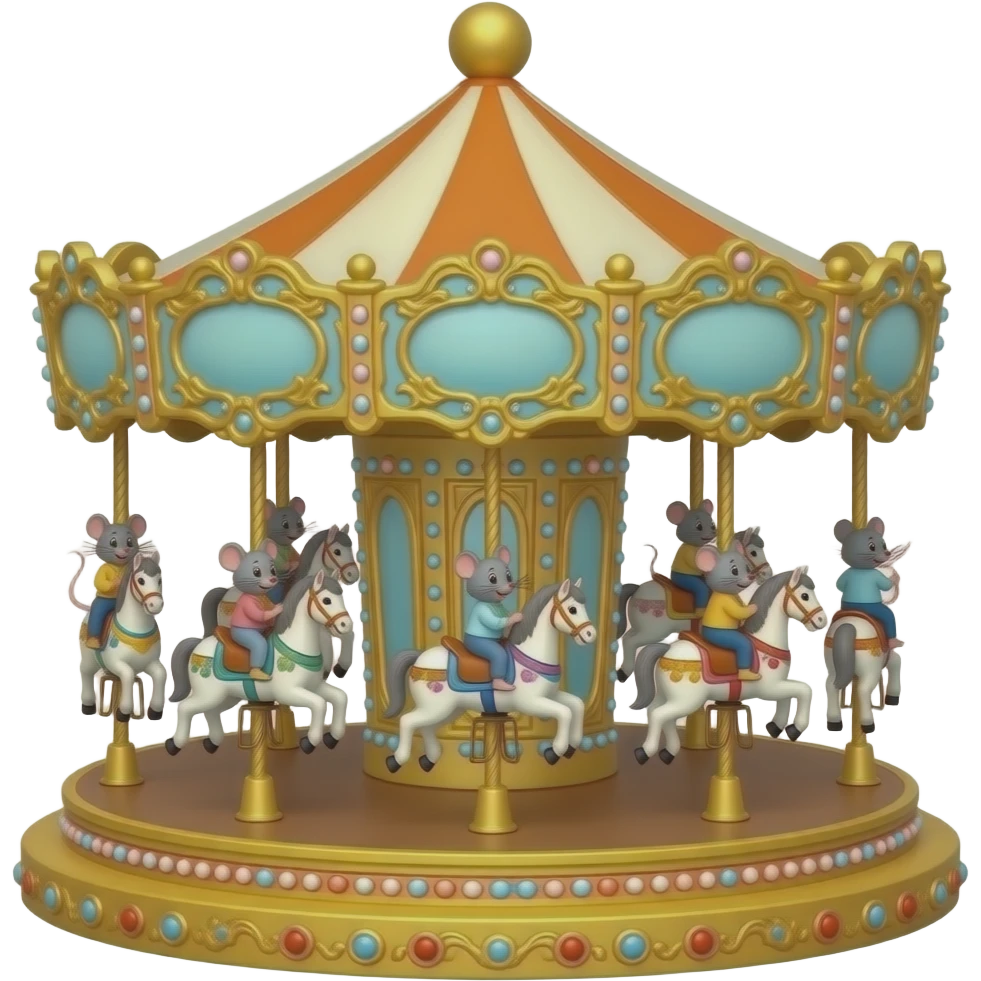 mouse carousel emoji