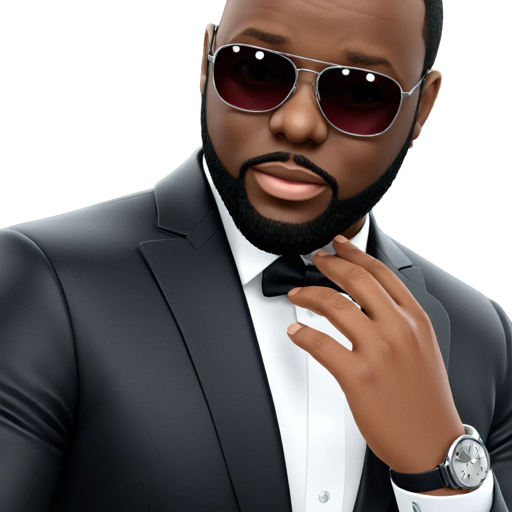 stylish male in formal wear emoji