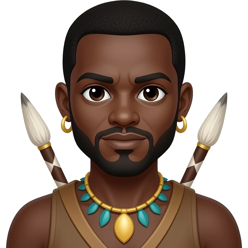 african hunter emoji
