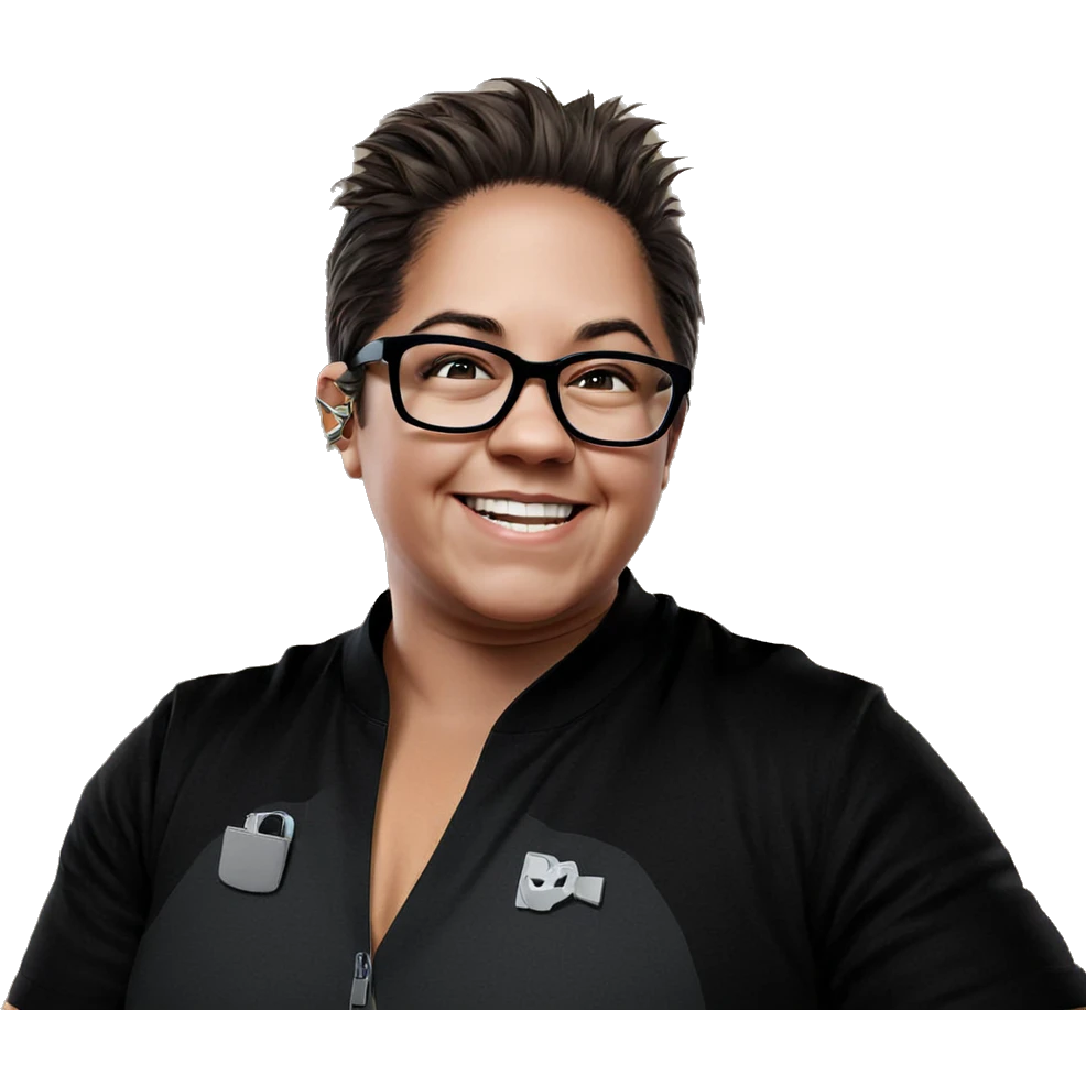 boy with glasses portrait emoji