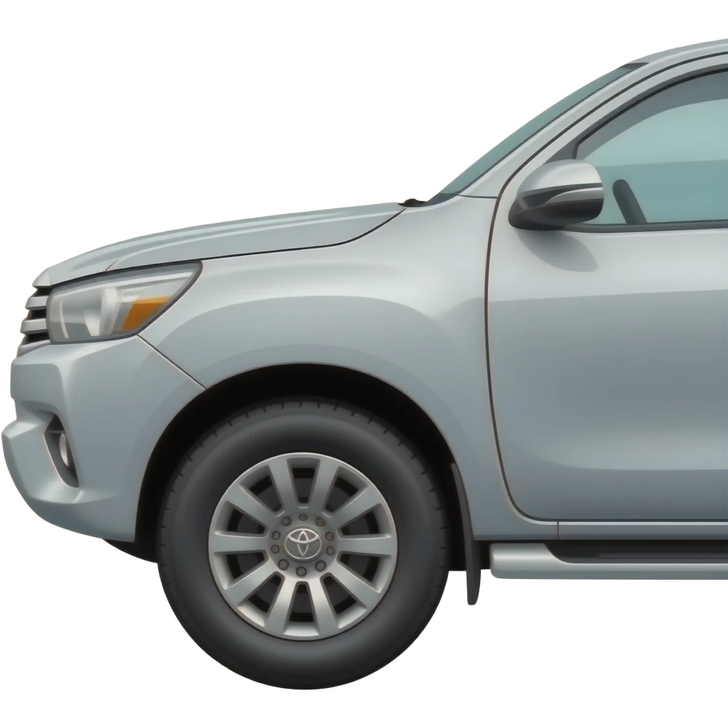 Toyota hilux emoji on the side emoji