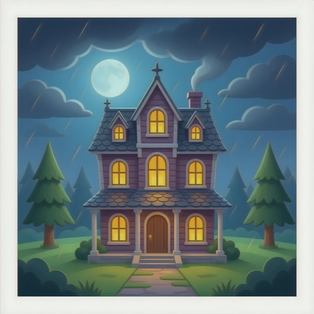 Monster house alive emoji
