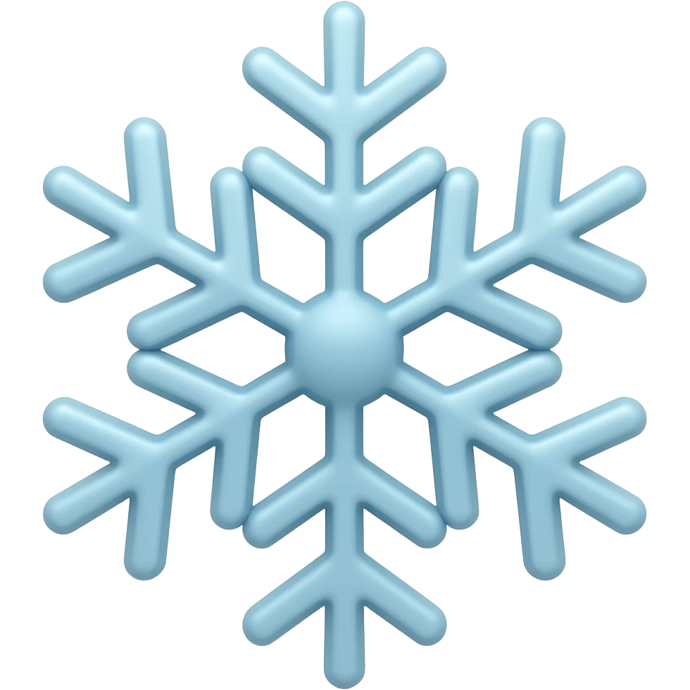 snowflake emoji