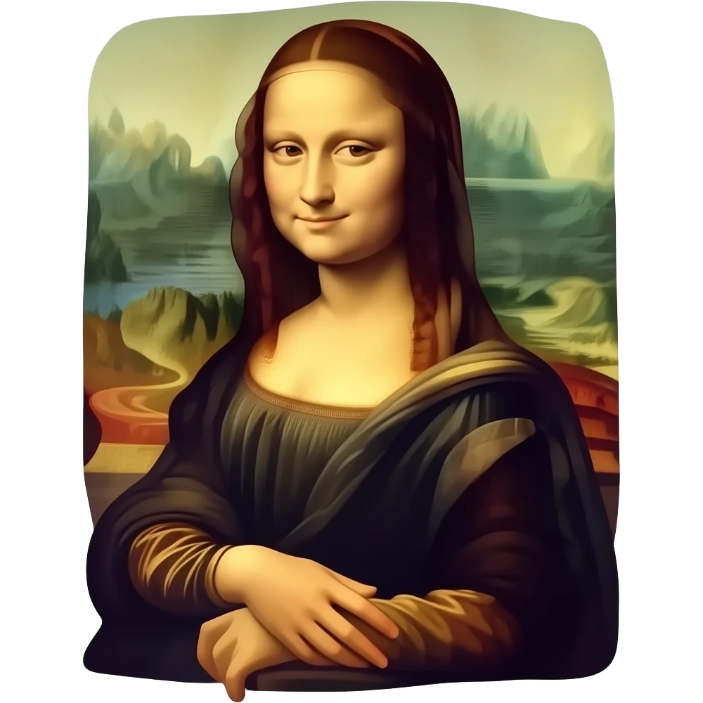 La mona lisa emoji