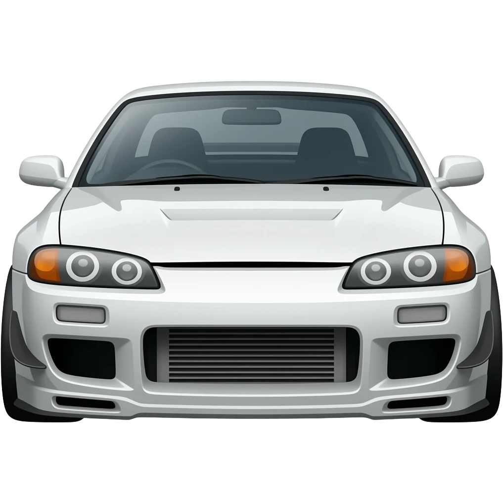 nissan silvia drift car emoji emoji
