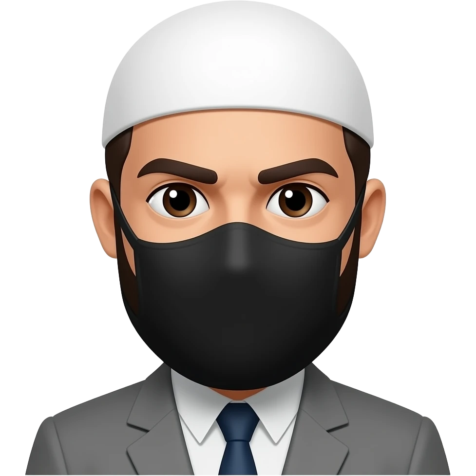 Muslim terrorist emoji