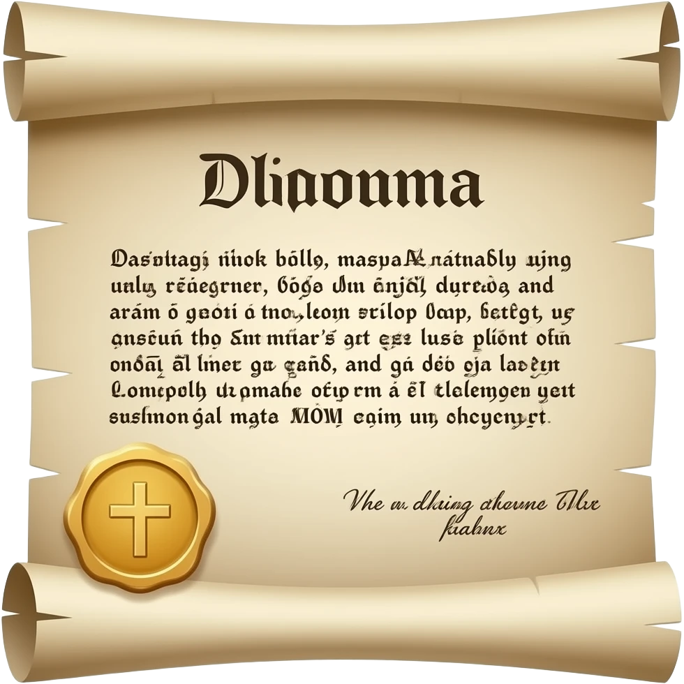 priest's diploma emoji