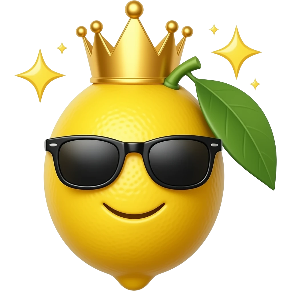 🍋🕶👑✨ emoji
