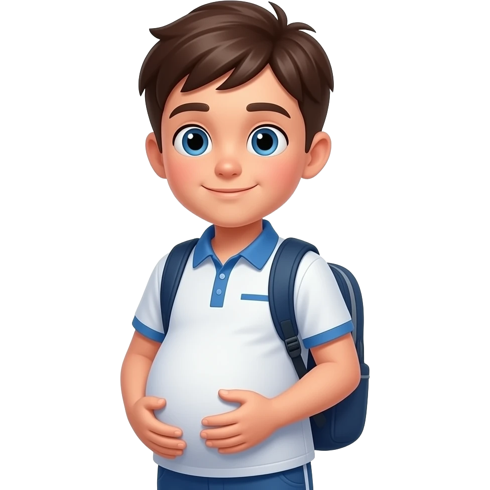 Zrób chłopak ma 13 lat i jest w ciąży i uczeń szkole emoji