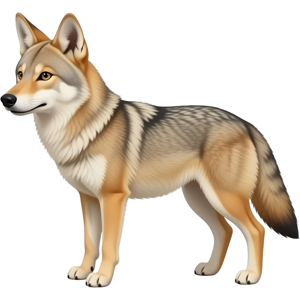 Cartoon coyote emoji