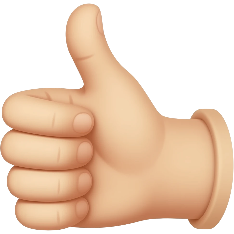 🖖put the thumb in emoji