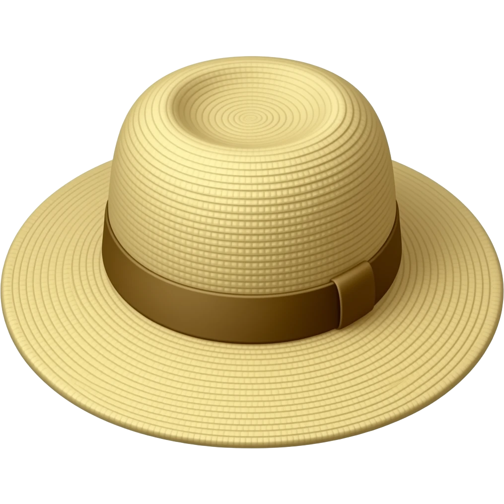 Yellow cloth hat emoji