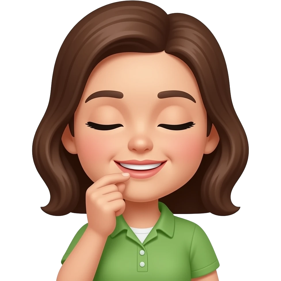 человек учуял вкусный запах emoji