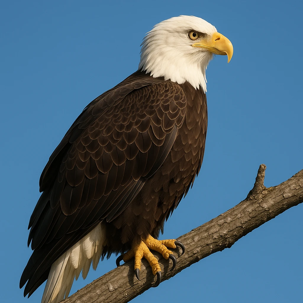 Bald eagle emoji