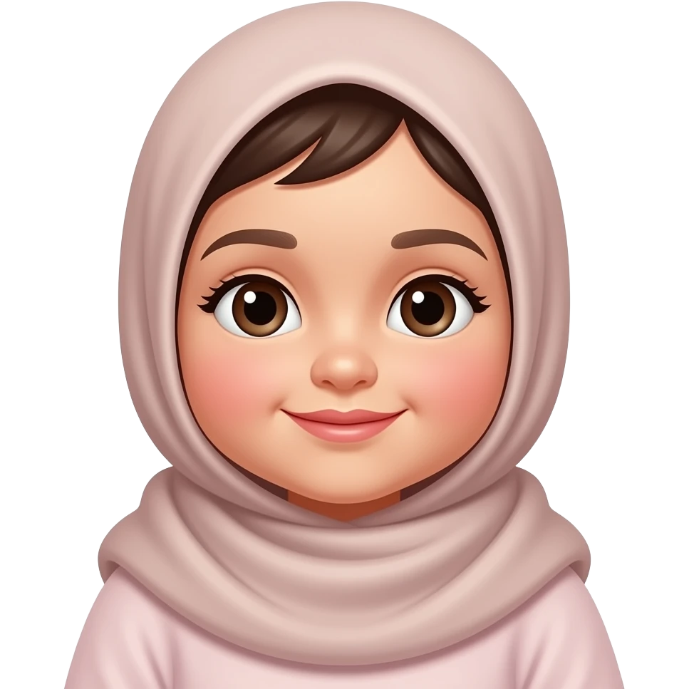 Hijab newborn baby girl ios iPhone emoji emoji
