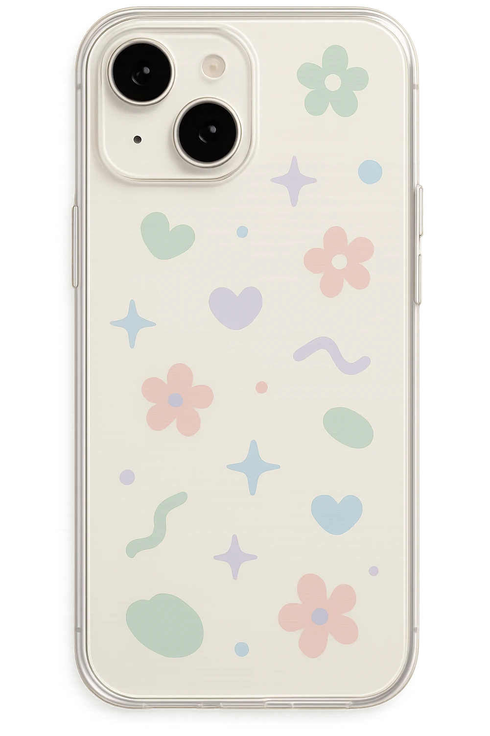 aesthetic pastel phone case emoji