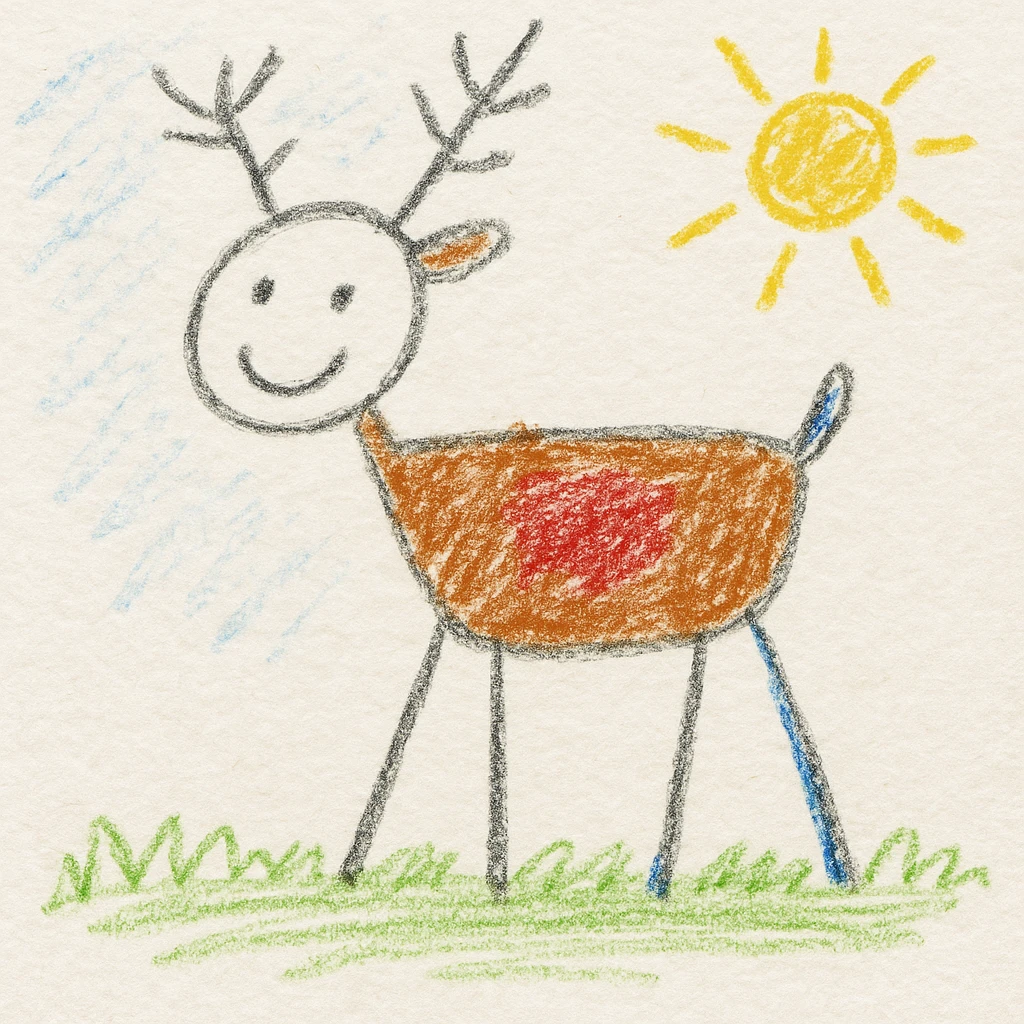 Deer emoji