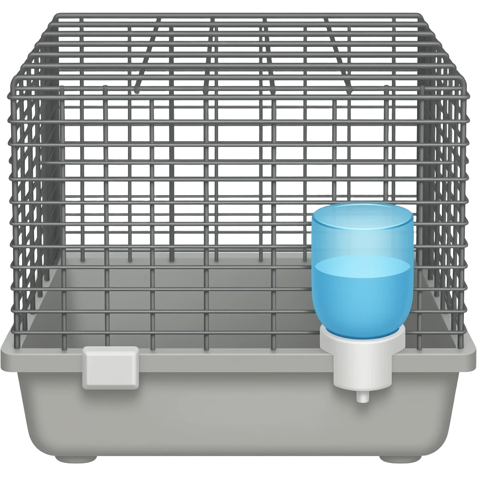 animal cage water dispenser emoji