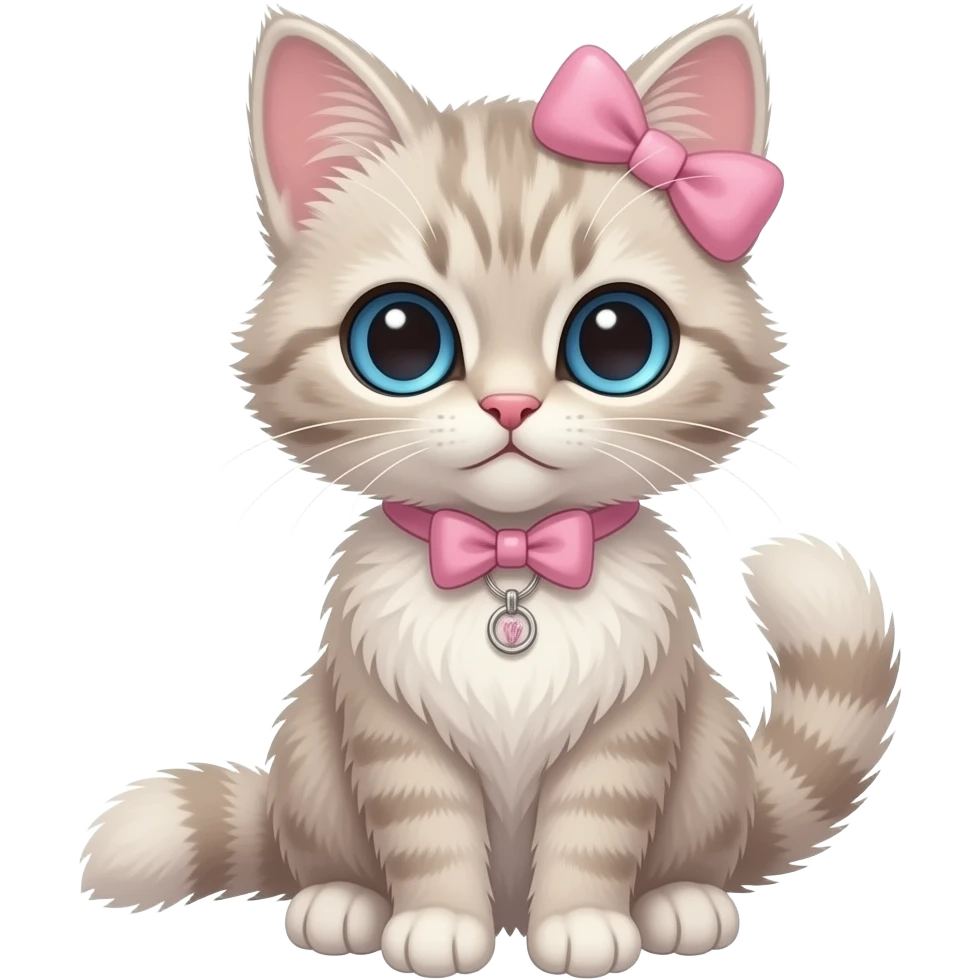 jelly cat pastel pink accessories coquette emoji