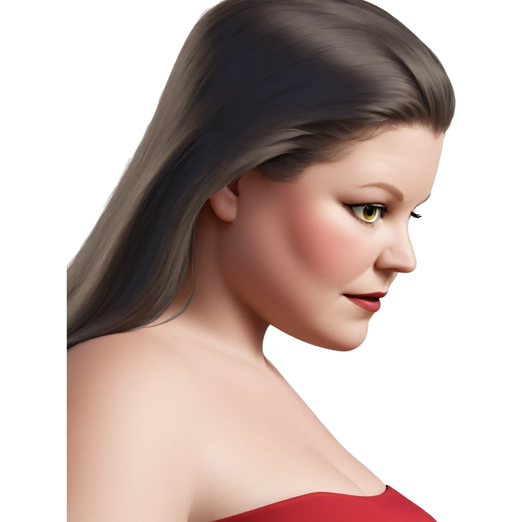 realistic portrait of girl emoji
