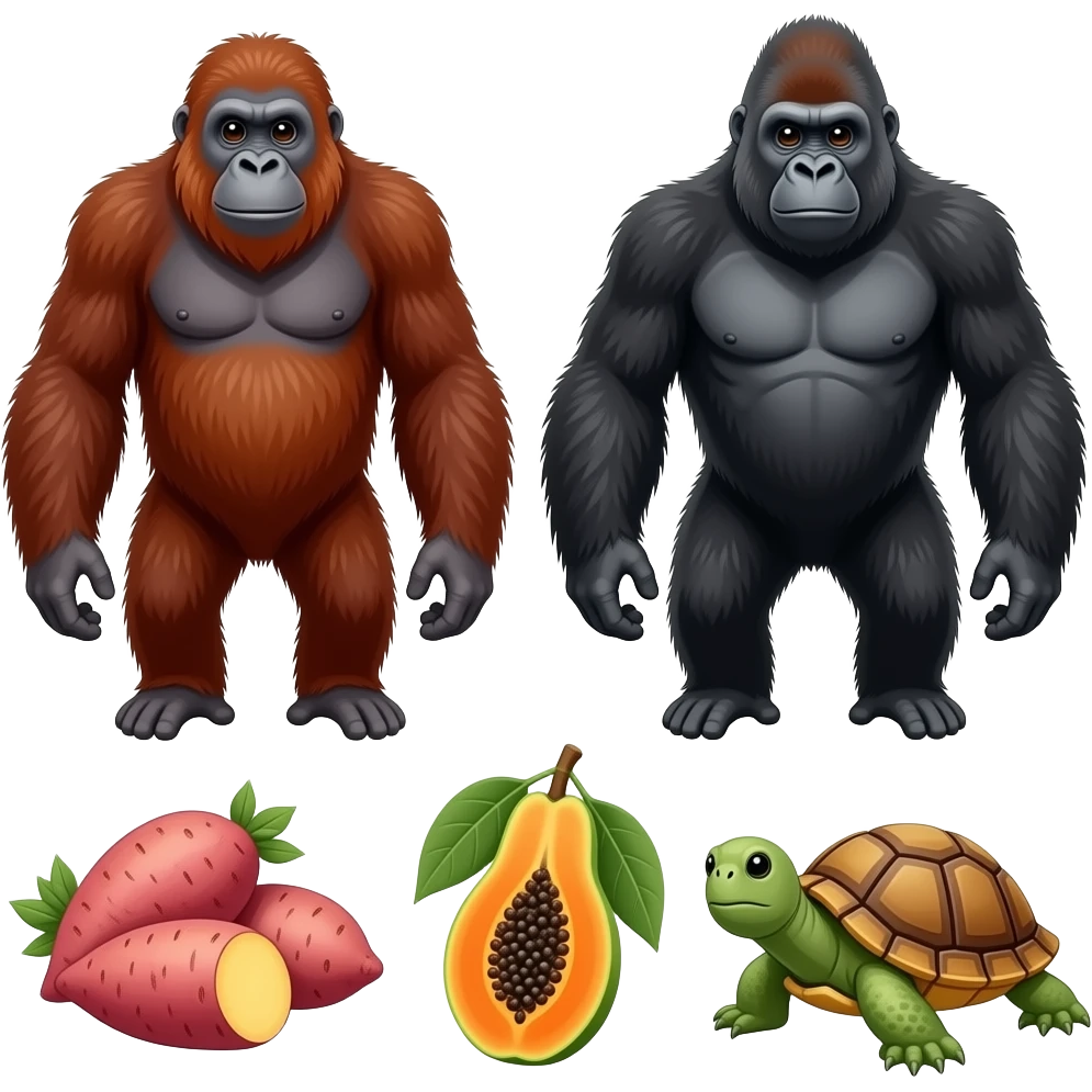 🦧🦍🐢🍠🍠🍠🍠papaya papaya papaya papa bye-bye emoji