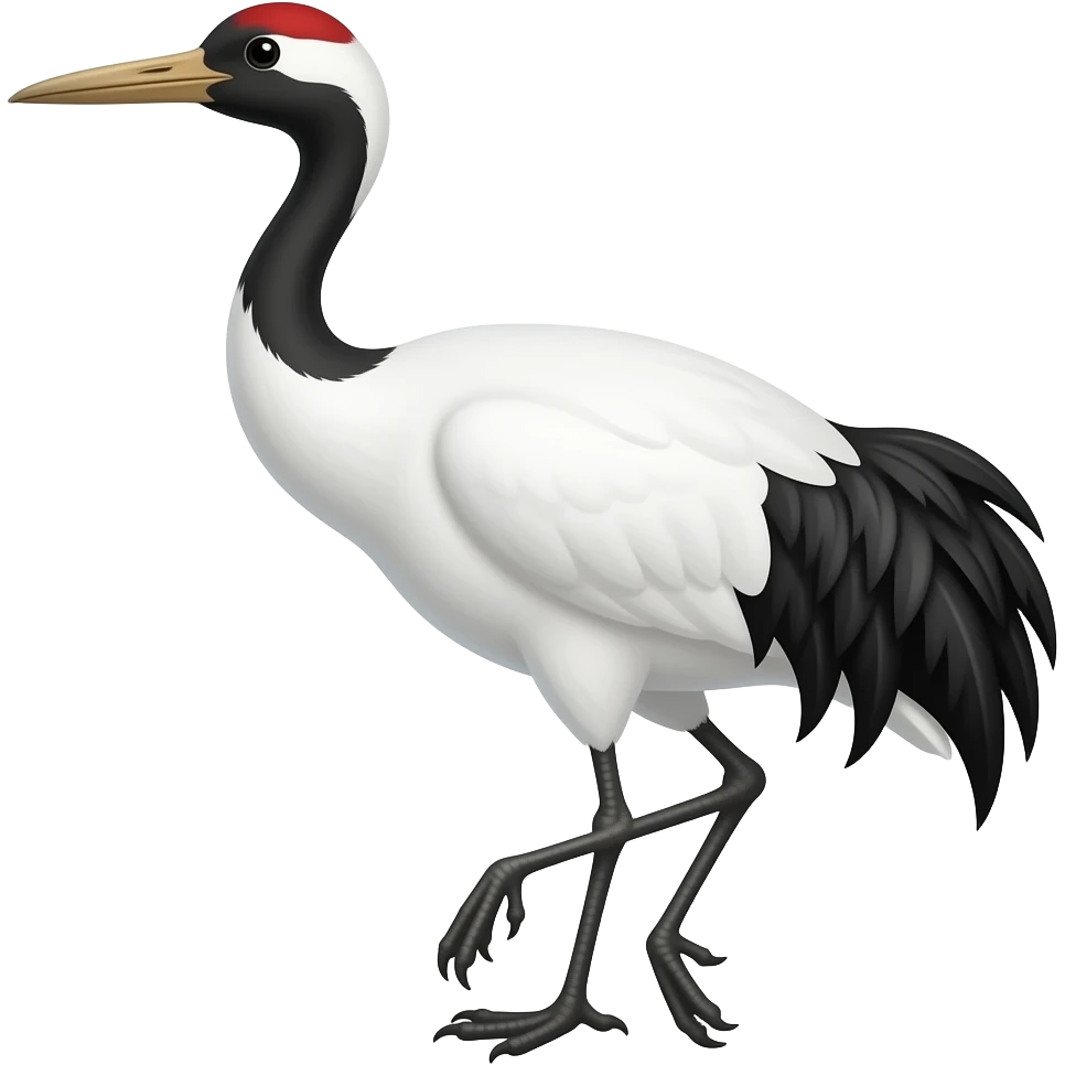 korean crane emoji