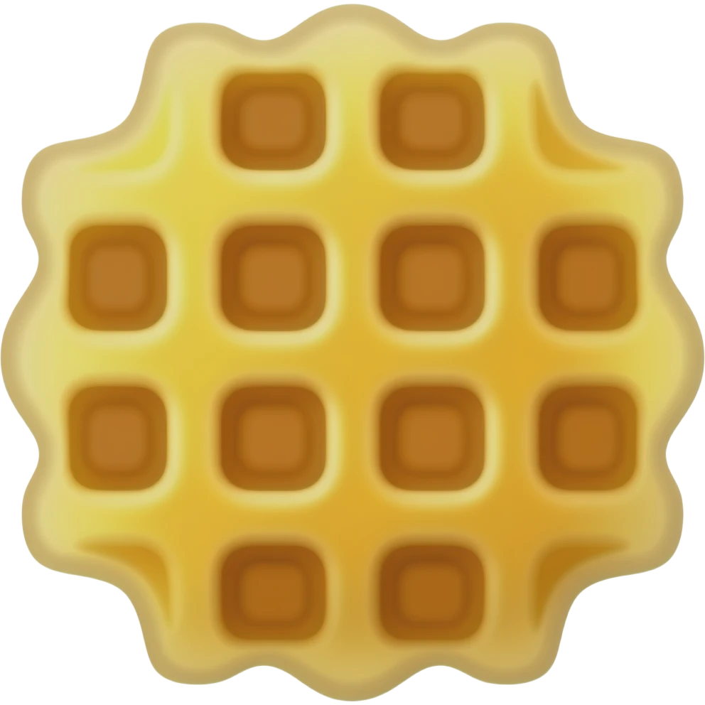 Waffles emoji