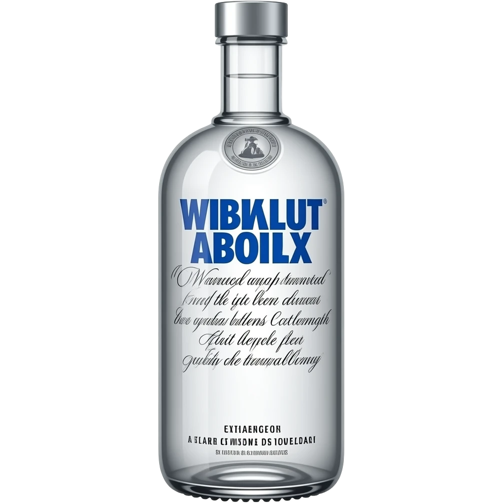 Vodka absolut emoji