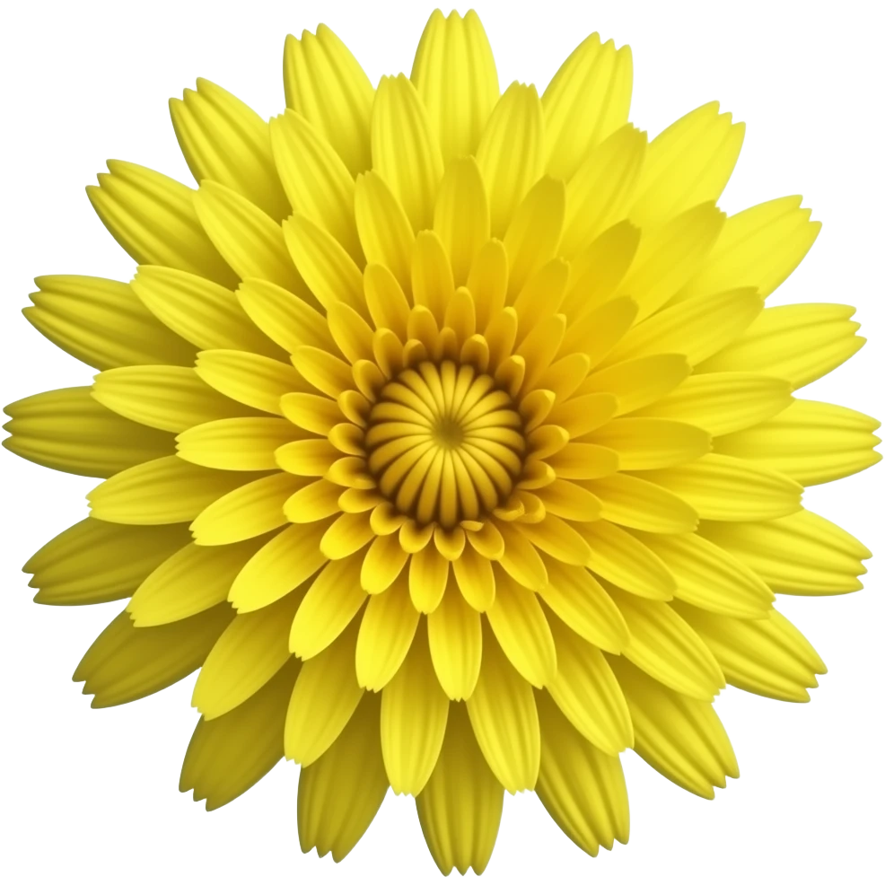 Yellow Dandalion flower emoji