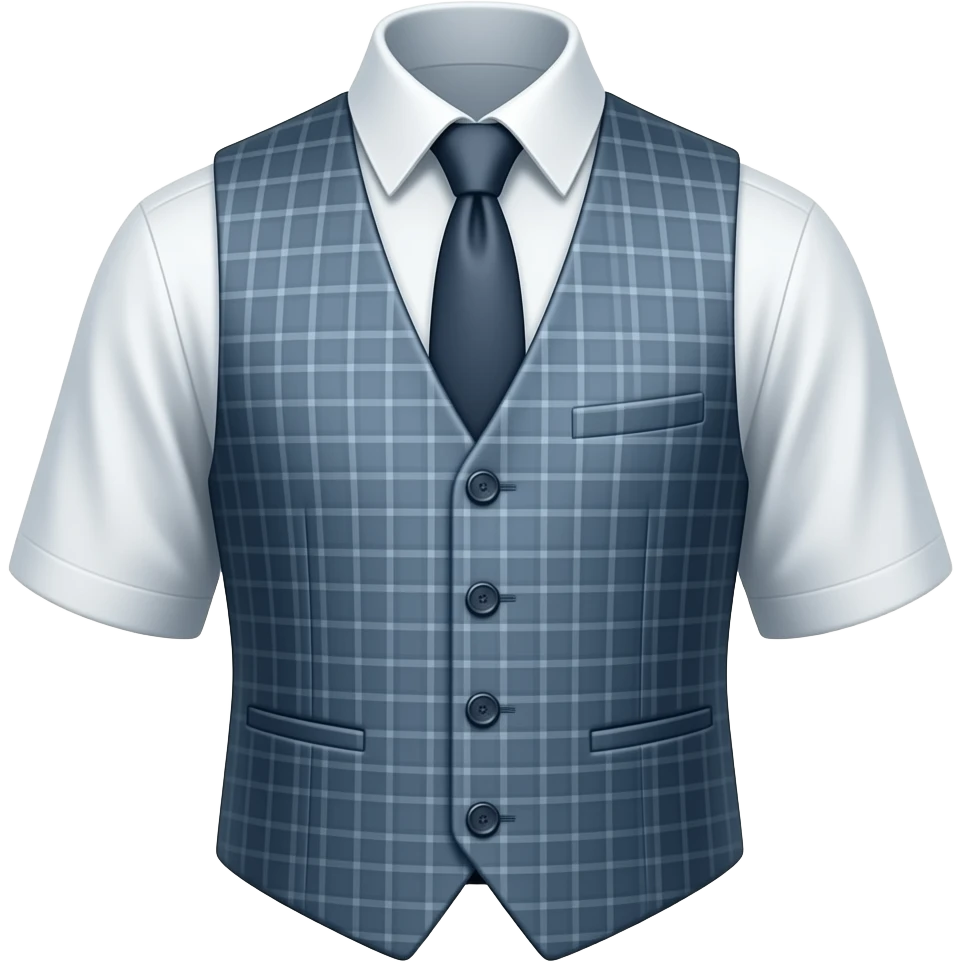 chaleco de vestir emoji