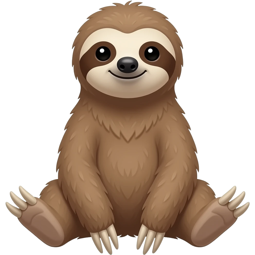 sloth COFFEE emoji