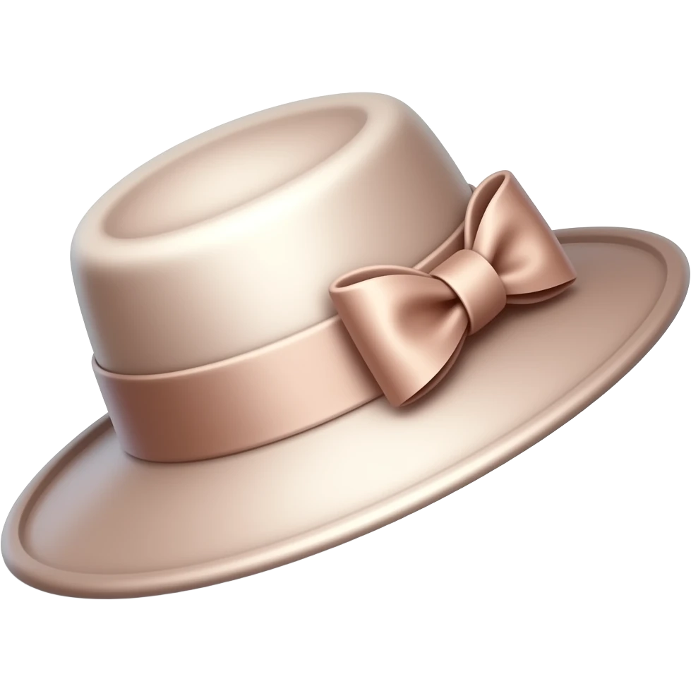 Touca de cetim delicada emoji