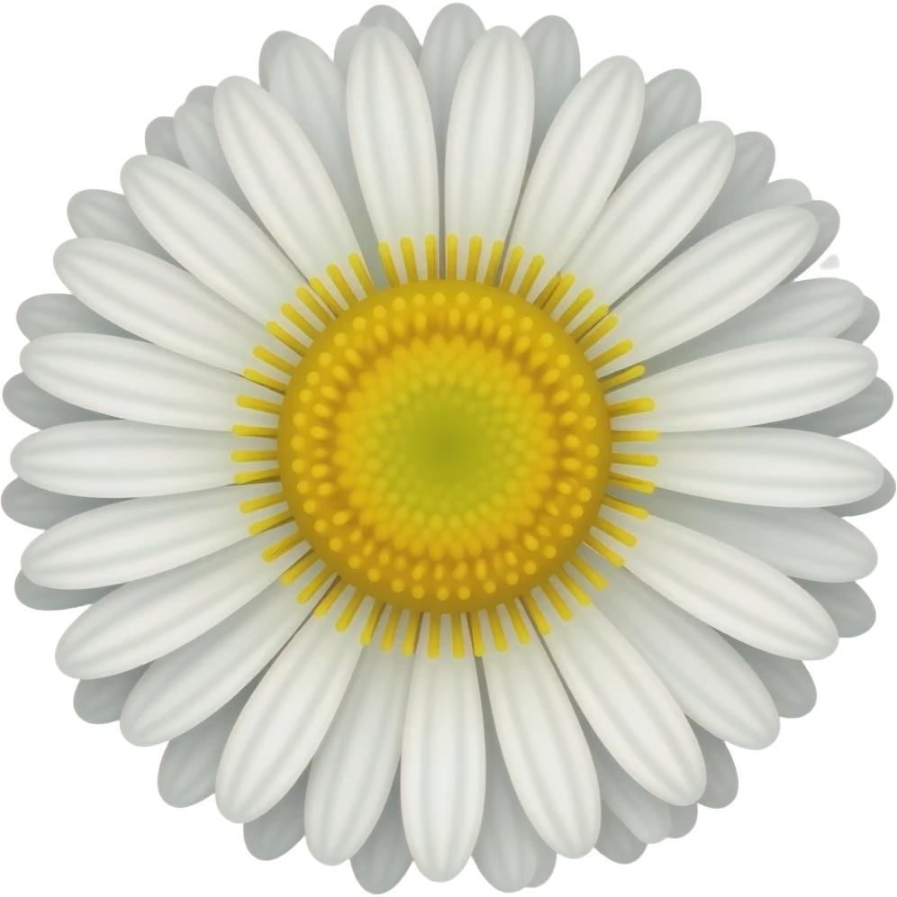 Pincushion flower emoji