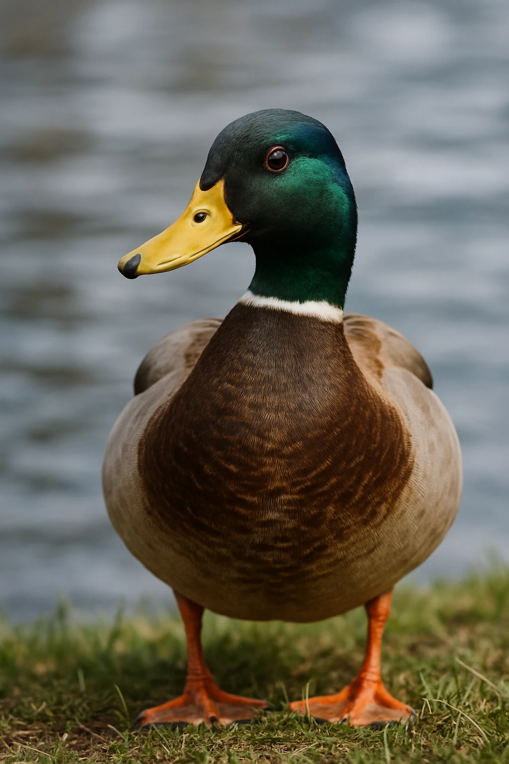 photorealistic realistic duck emoji