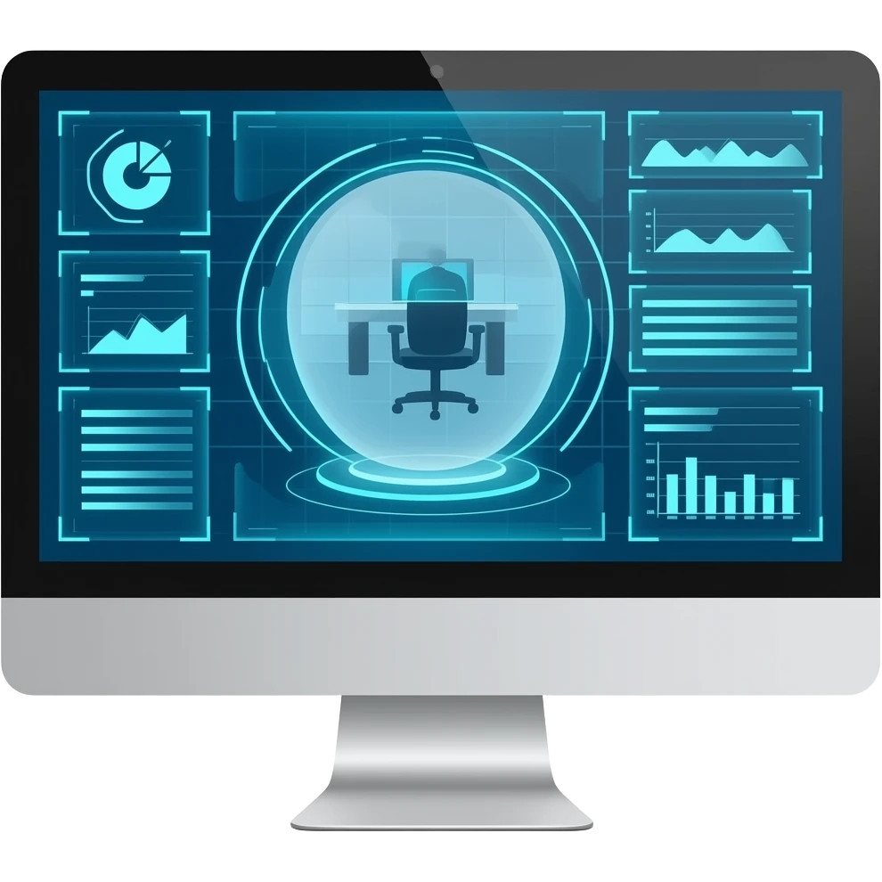 Représente l'IA en entreprise emoji