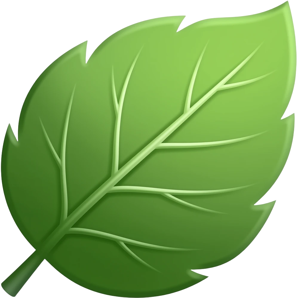 green wtih white emoji