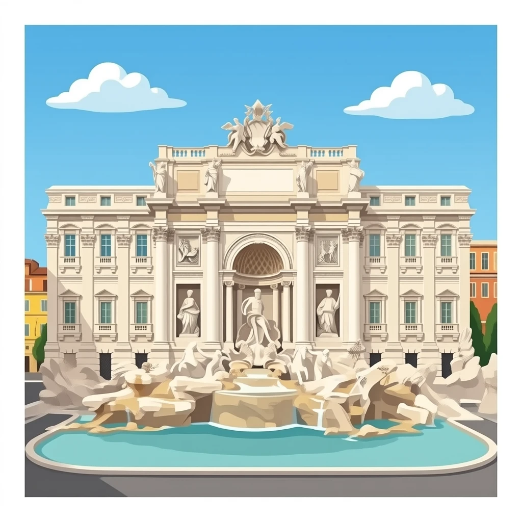 Trevi Fountain emoji