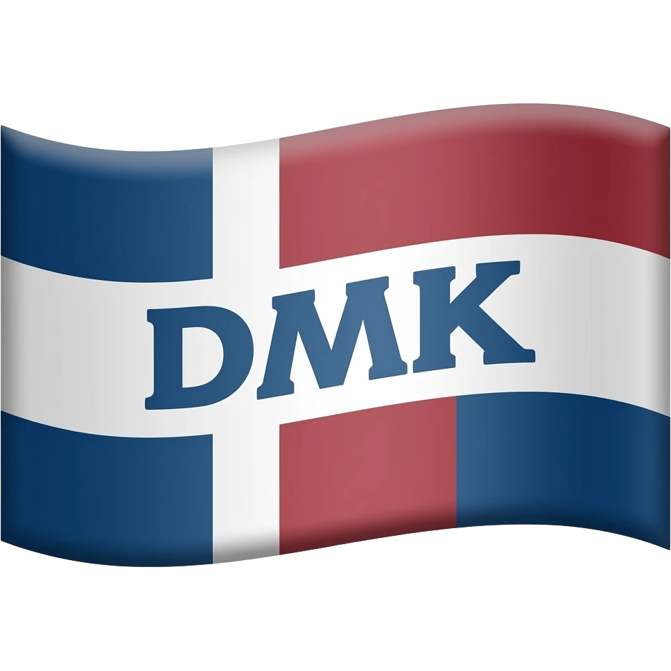Create a emoji of DMK party flag emoji