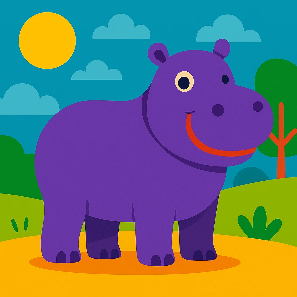 Hippo emoji