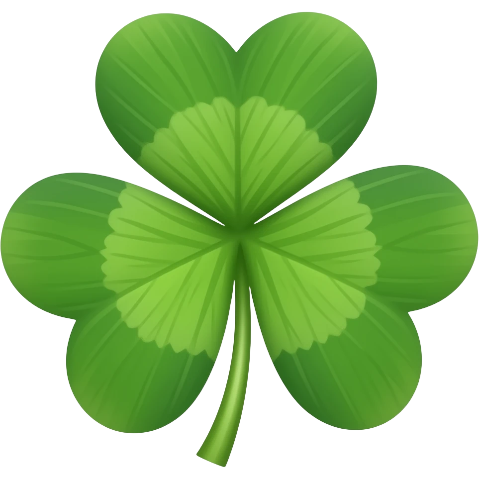 Five-Leaf Clover emoji