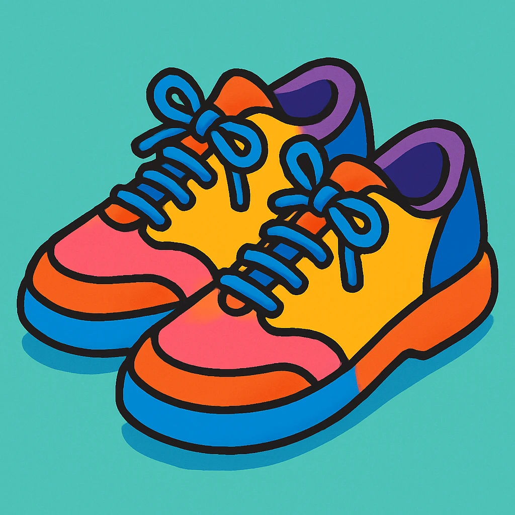 a pair of shoes emoji