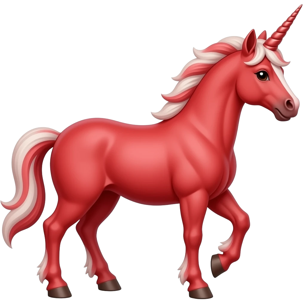 red unicorn emoji