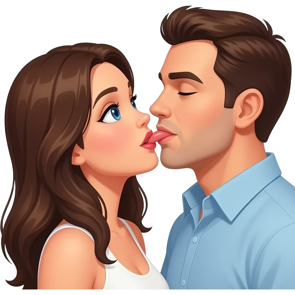 Blowjob wife emoji