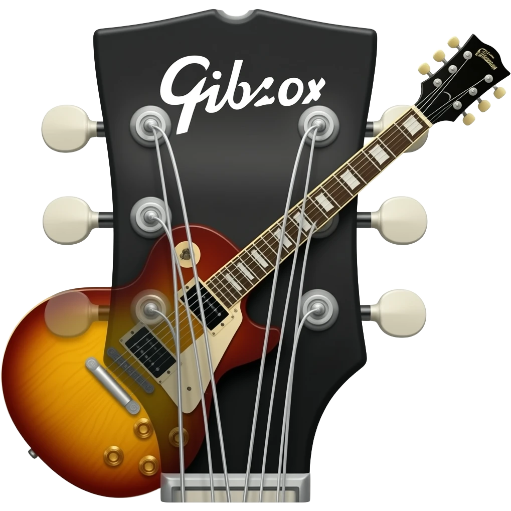 gibson guitar emoji