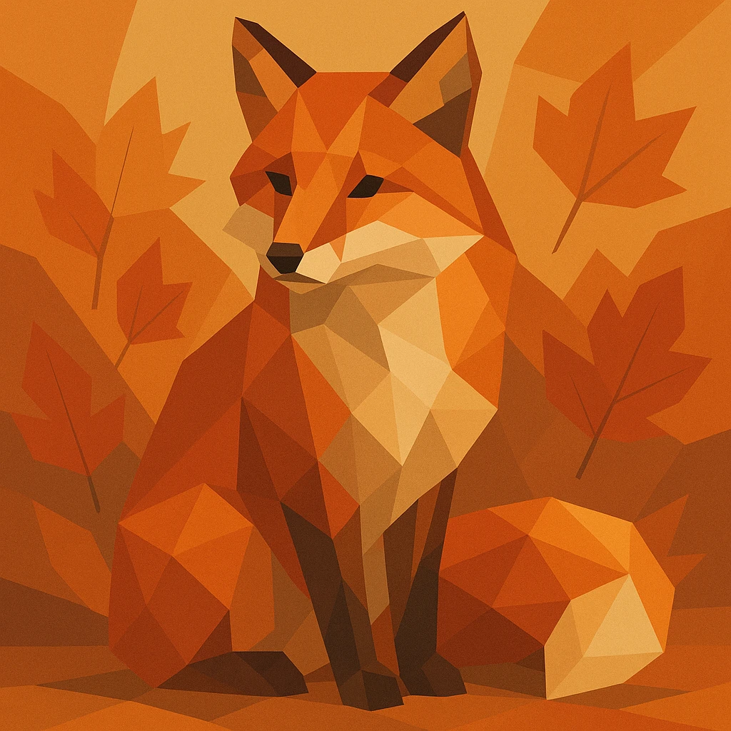 autumn fox emoji