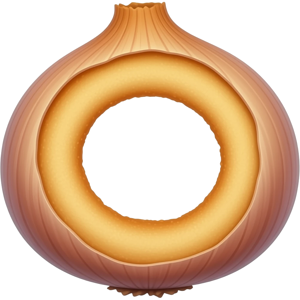 Onion rings emoji