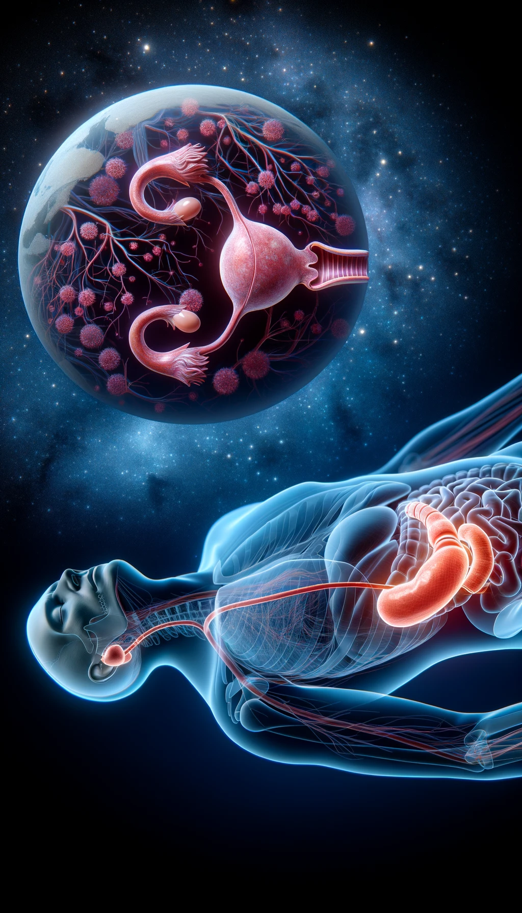 CORPO UMANO ANATOMICO CHE SI SVEGLIA LA NOTTE PER SVUOTARE LA VESCICA, VESCICA ANATOMICA IN EVIDENZA emoji
